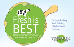 Signage Design by yadunath for Timboon Fine Ice cream | Design: #12832276