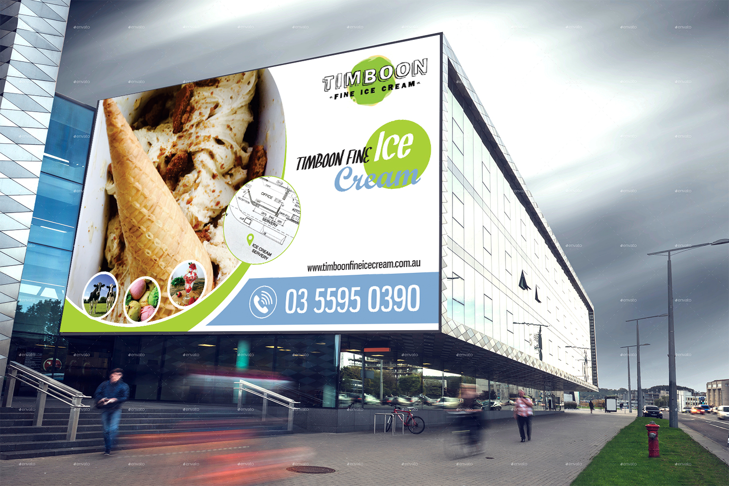 Signage Design by ecorokerz for Timboon Fine Ice cream | Design #12834348