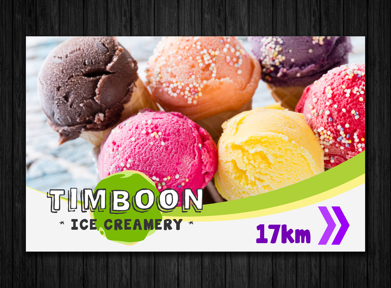 Signage Design by ecorokerz for Timboon Fine Ice cream | Design #12842382