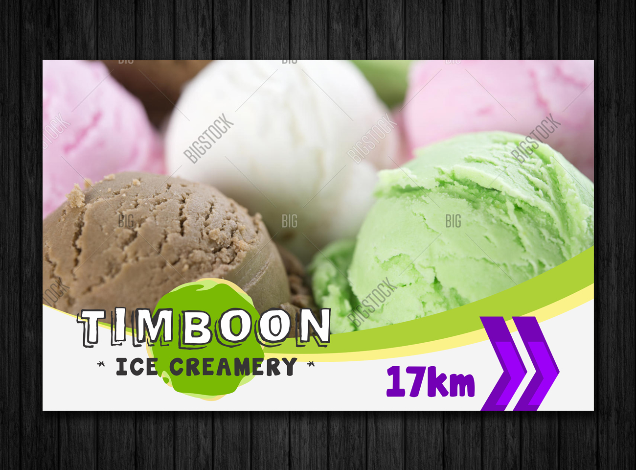 Signage Design by ecorokerz for Timboon Fine Ice cream | Design #12846102