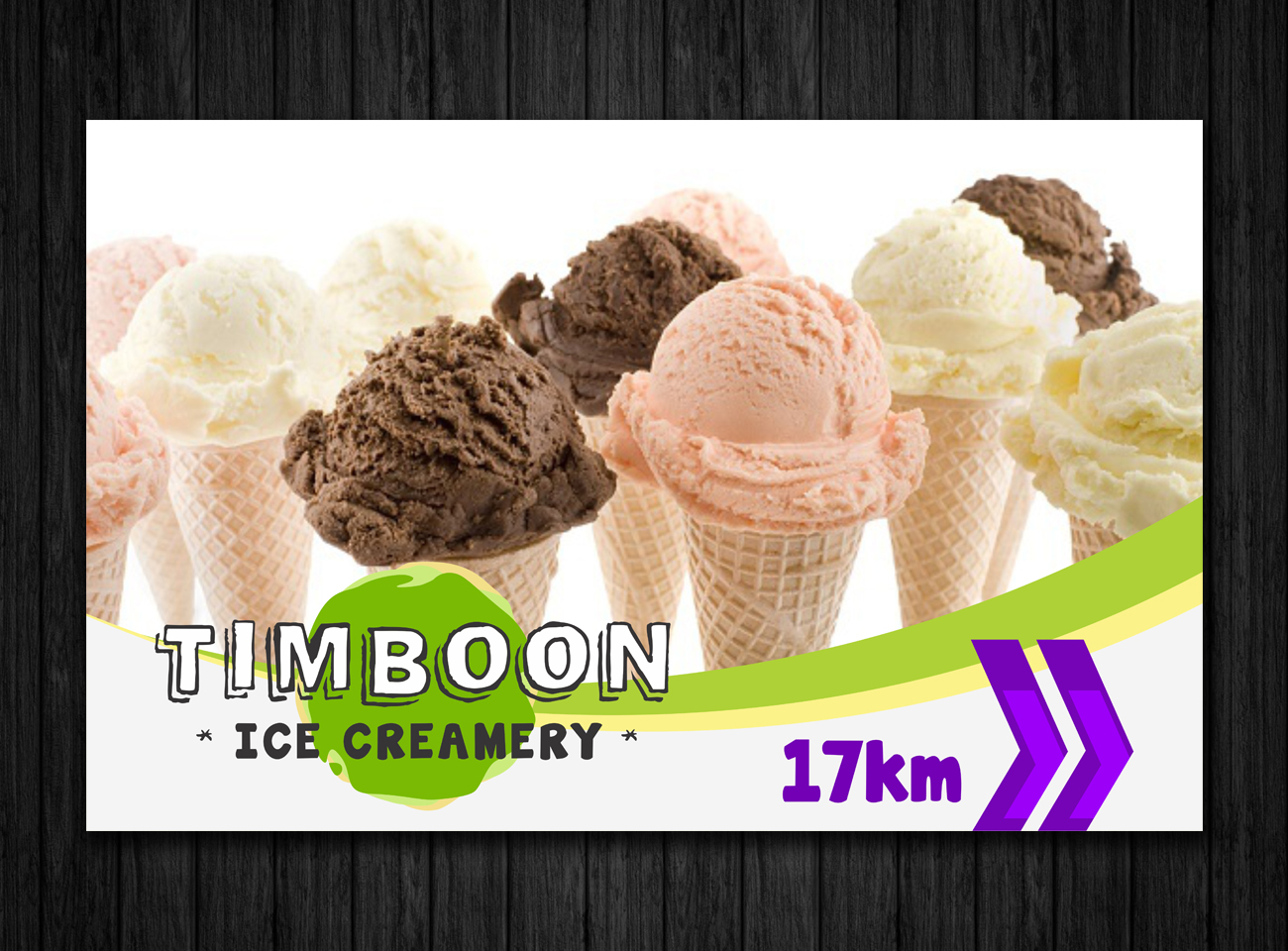 Signage Design by ecorokerz for Timboon Fine Ice cream | Design #12846104