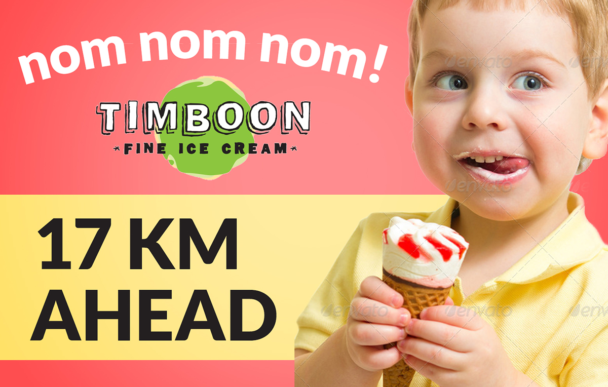 Signage Design by Creative Chamber for Timboon Fine Ice cream | Design #12852114