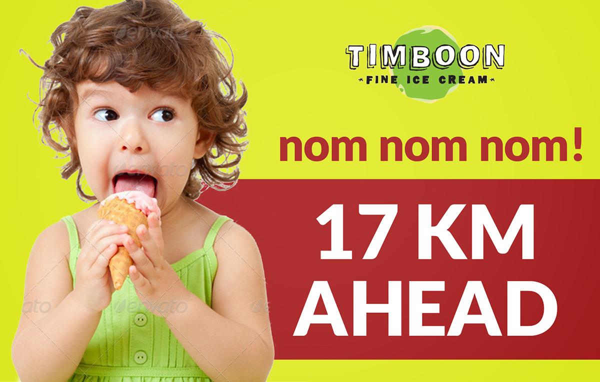Signage Design by Creative Chamber for Timboon Fine Ice cream | Design #12852116