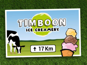 Signage Design by PRstudios for Timboon Fine Ice cream | Design: #12878124