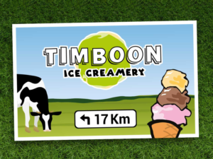 Design de Panneau par PRstudios pour Timboon Fine Ice cream | Design #12918964