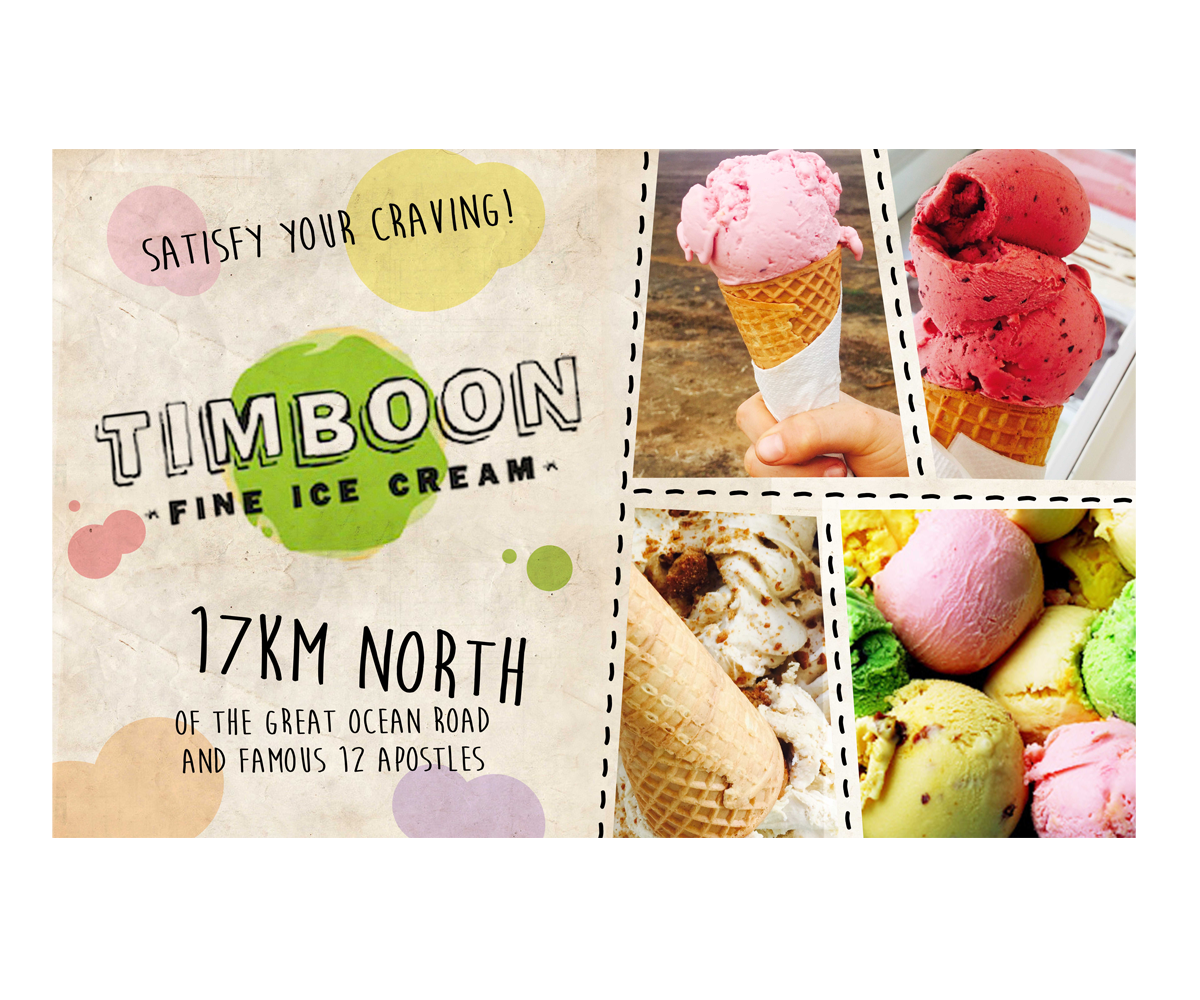 Signage Design by krisnik.kristenramos for Timboon Fine Ice cream | Design #12853037