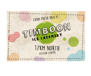 Signage Design by krisnik.kristenramos for Timboon Fine Ice cream | Design: #12873357
