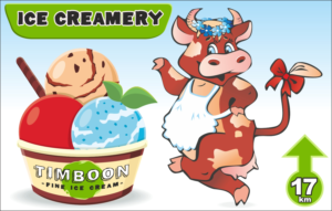 Signage Design by Maestroto for Timboon Fine Ice cream | Design: #12843224