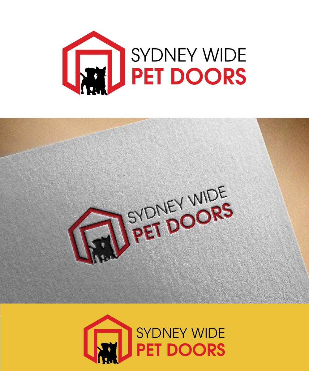 Logo Design by joliau for Sydney wide pet doors | Design #12844420