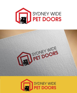 Logo Design by joliau for Sydney wide pet doors | Design: #12844420