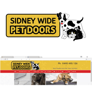 Logo Design by Archaeologo for Sydney wide pet doors | Design: #12874521
