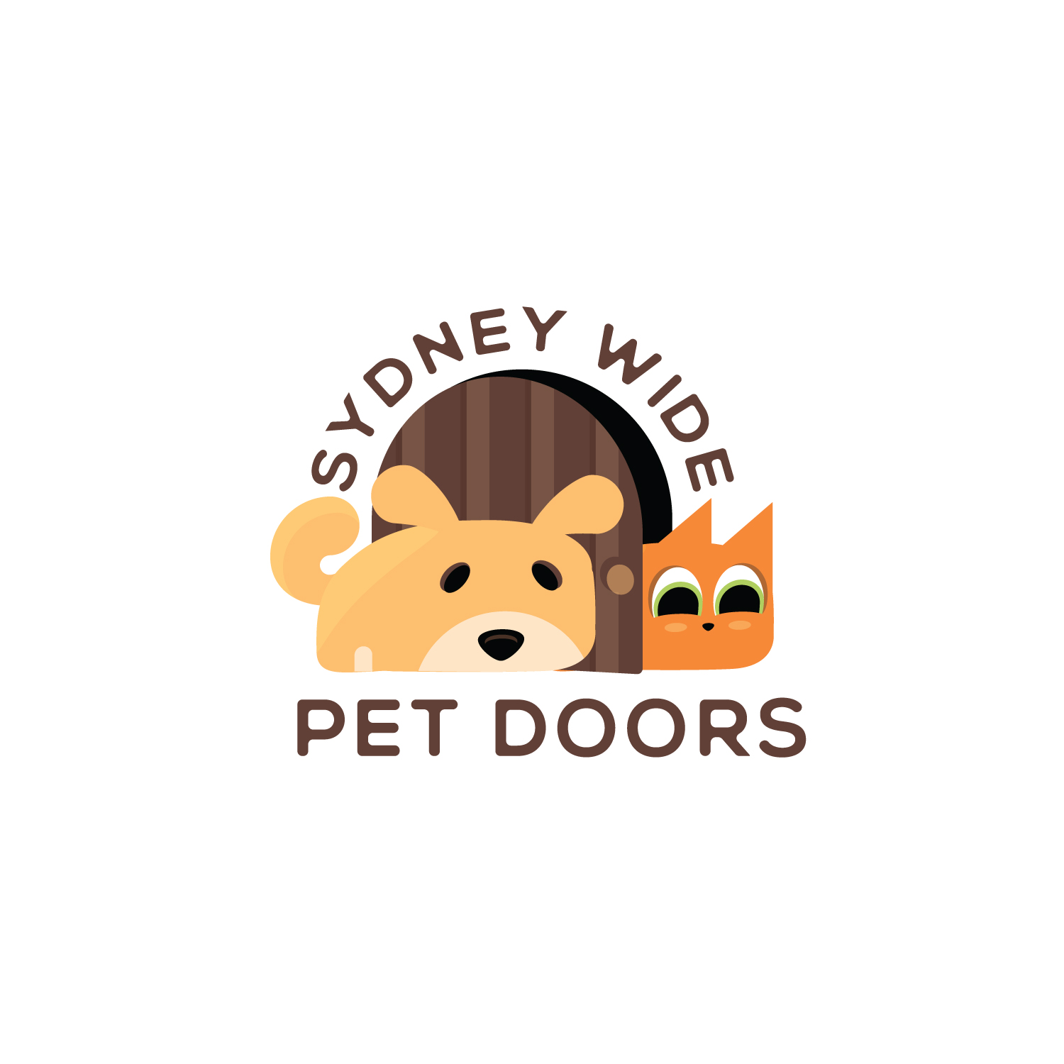 Logo Design by 1neDesign for Sydney wide pet doors | Design #12914997