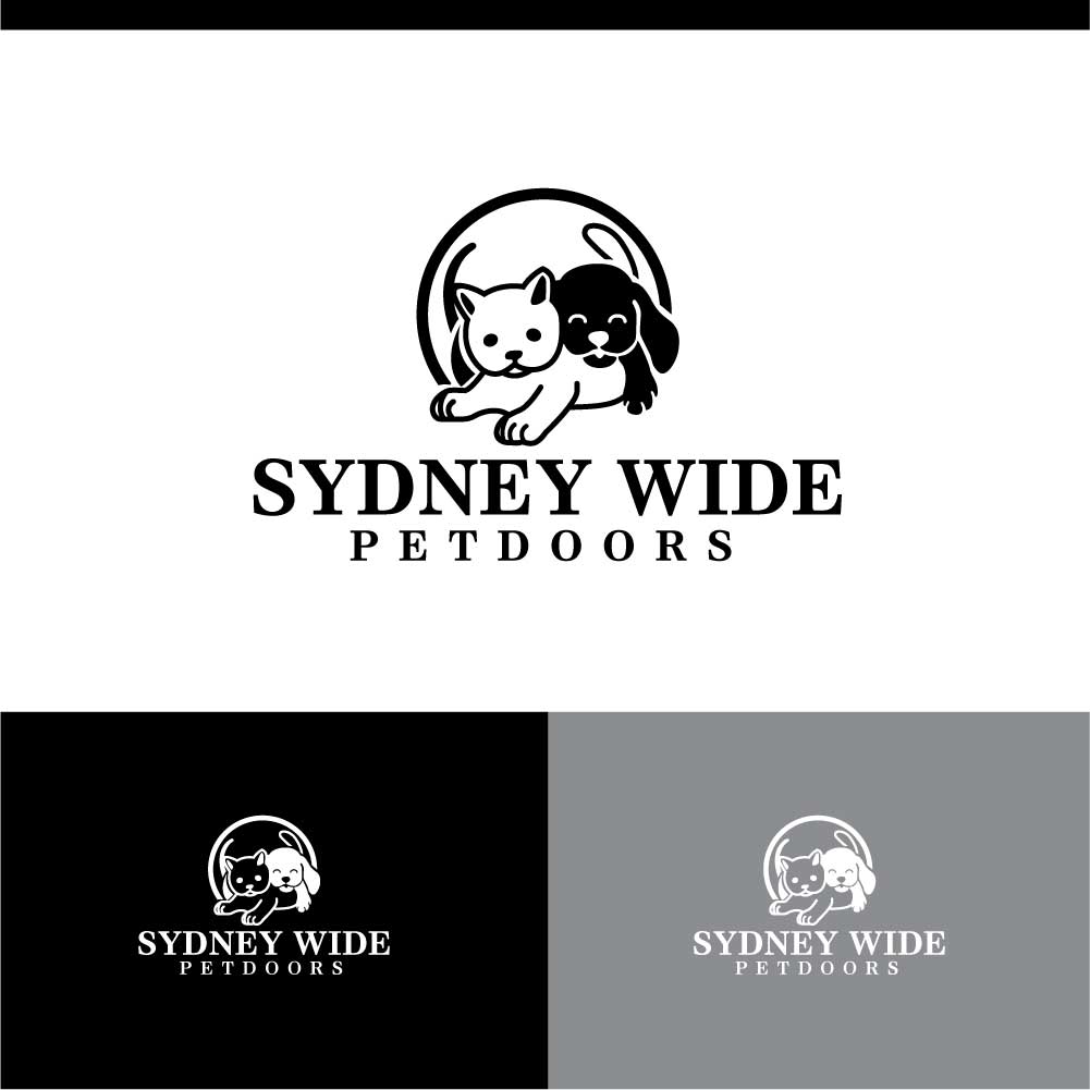 Logo Design by e-graphics for Sydney wide pet doors | Design #12851624