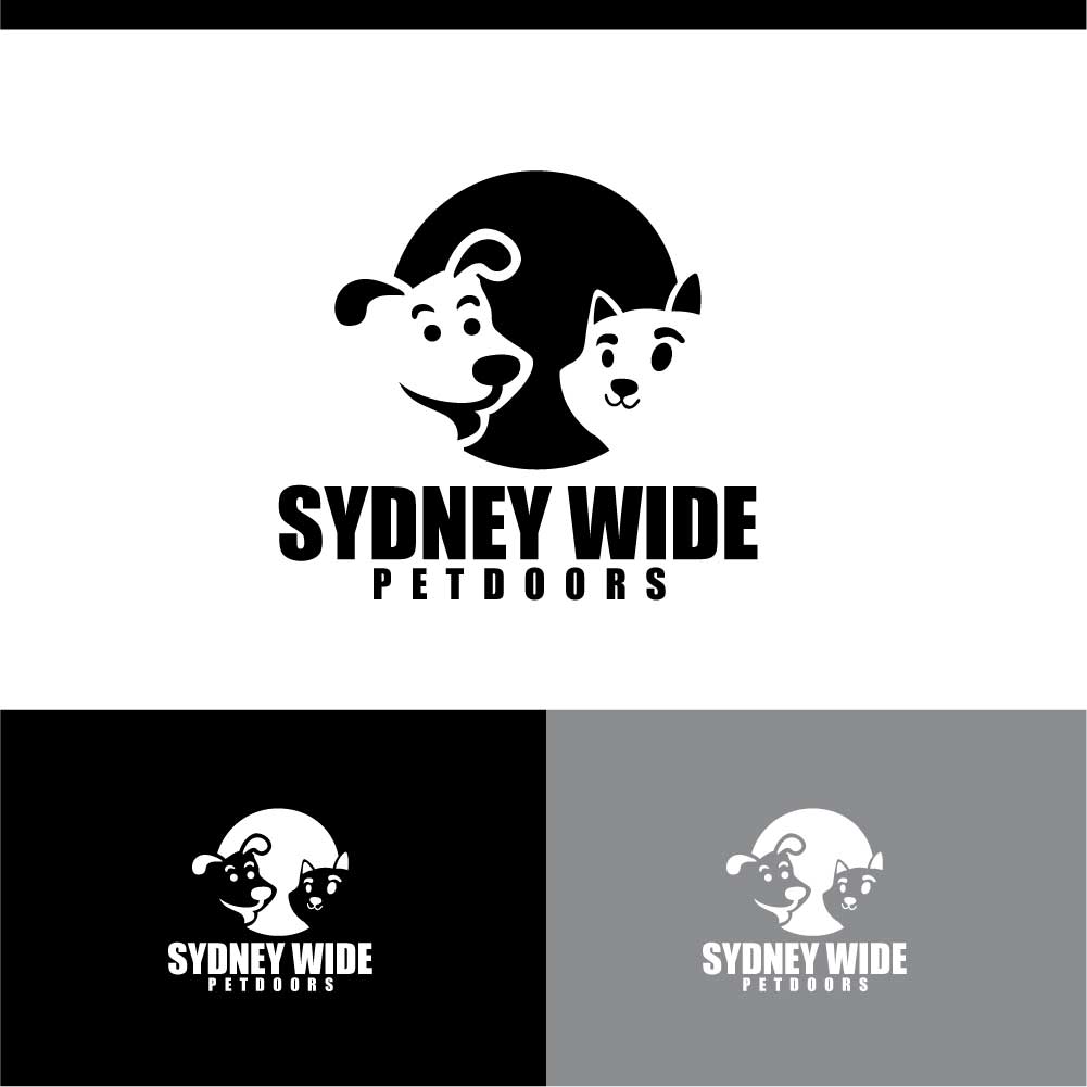 Logo Design by e-graphics for Sydney wide pet doors | Design #12851625