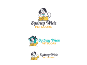 Logo Design by A designs for Sydney wide pet doors | Design: #12840628