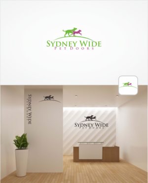 Logo Design by Paulsein for Sydney wide pet doors | Design: #12853134