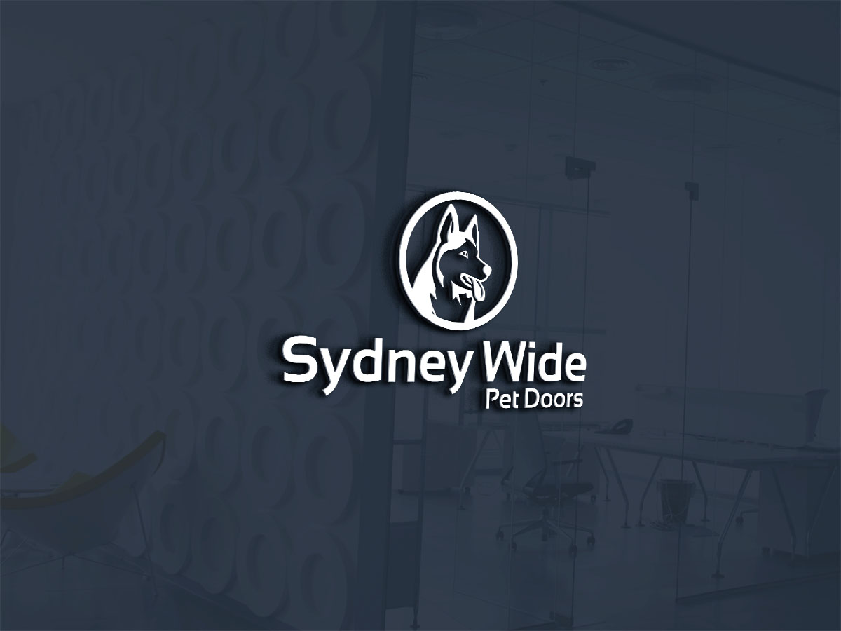 Logo Design by abstraxt for Sydney wide pet doors | Design #12840493