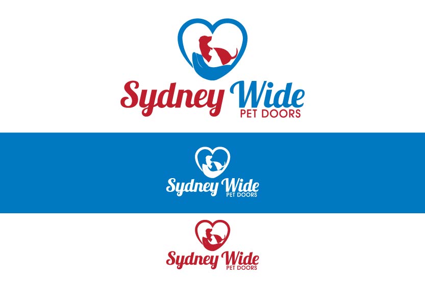 Logo Design by abstraxt for Sydney wide pet doors | Design #12840497