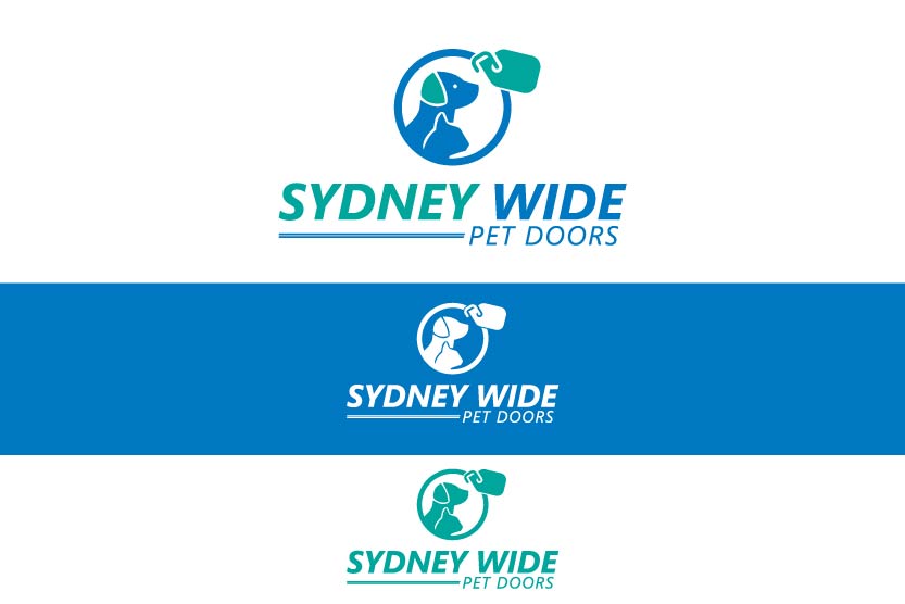 Logo Design by abstraxt for Sydney wide pet doors | Design #12840499