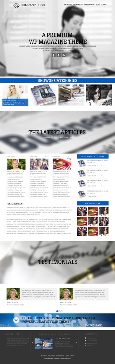 Diseño Wordpress por Mayank Patel para este proyecto | Diseño #2514291