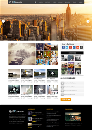 WordPress-Design von webxvision für dieses Projekt | Design #2526294