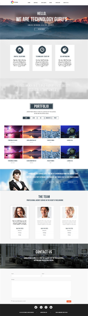 WordPress-Design von eMango für dieses Projekt | Design #2488703
