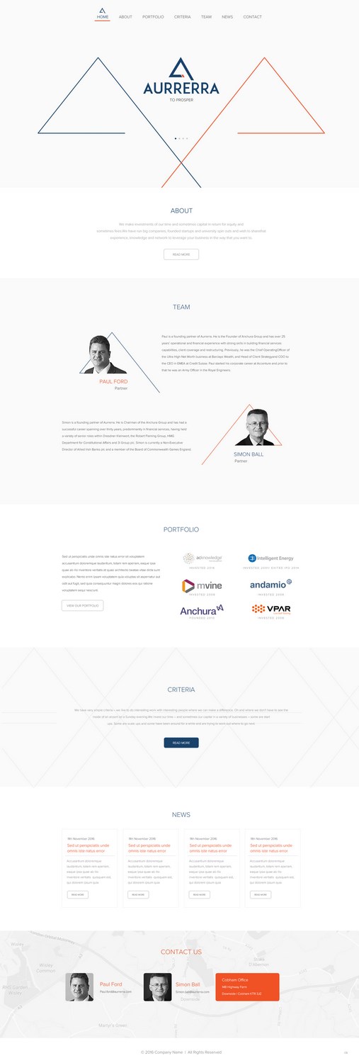 Web-Design von pb für Aurrerra | Design #12875040