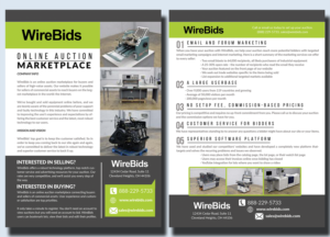 one page brochure