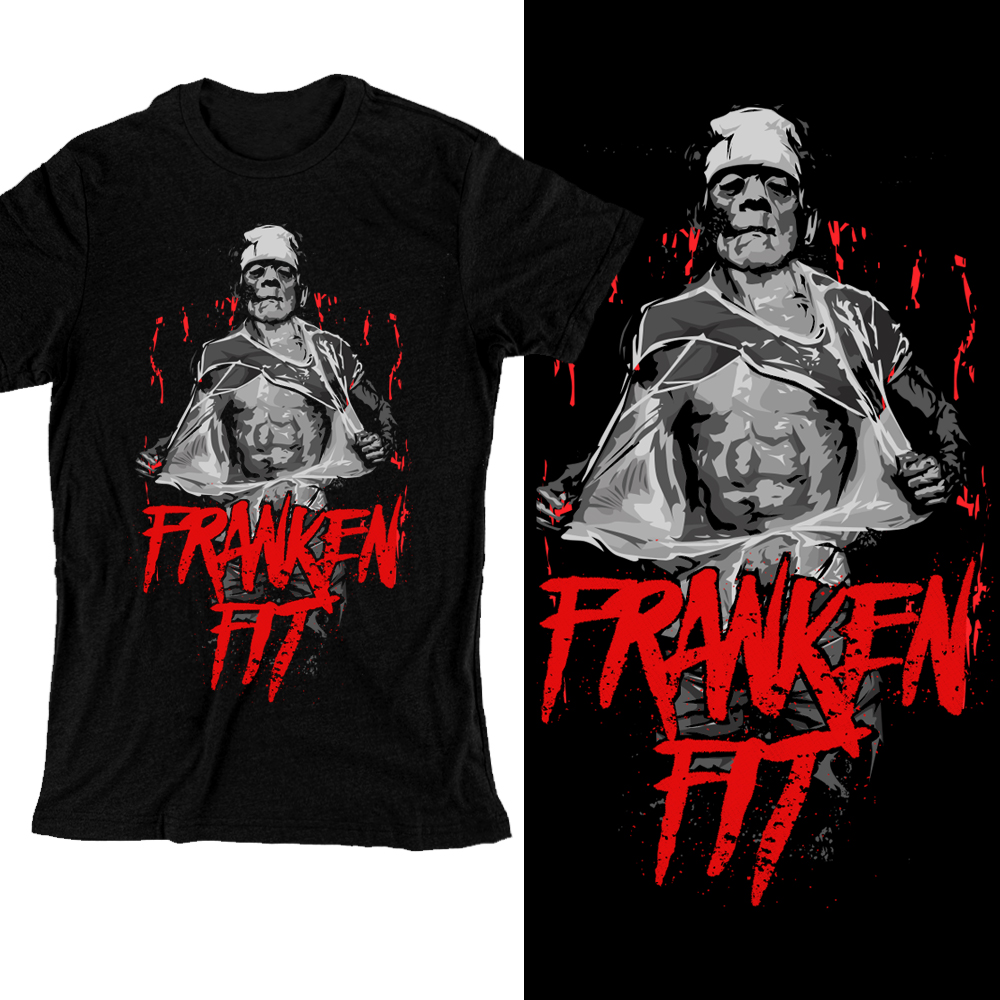 Design de T-shirt par Eral Besoña pour FrankenFit | Design #12842030