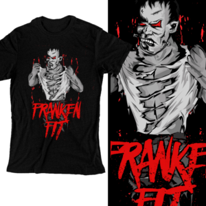 Design de T-shirt par Eral Besoña pour FrankenFit | Design : #12867259