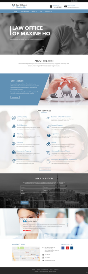 Web Design by pb for this project | Design: #13416099