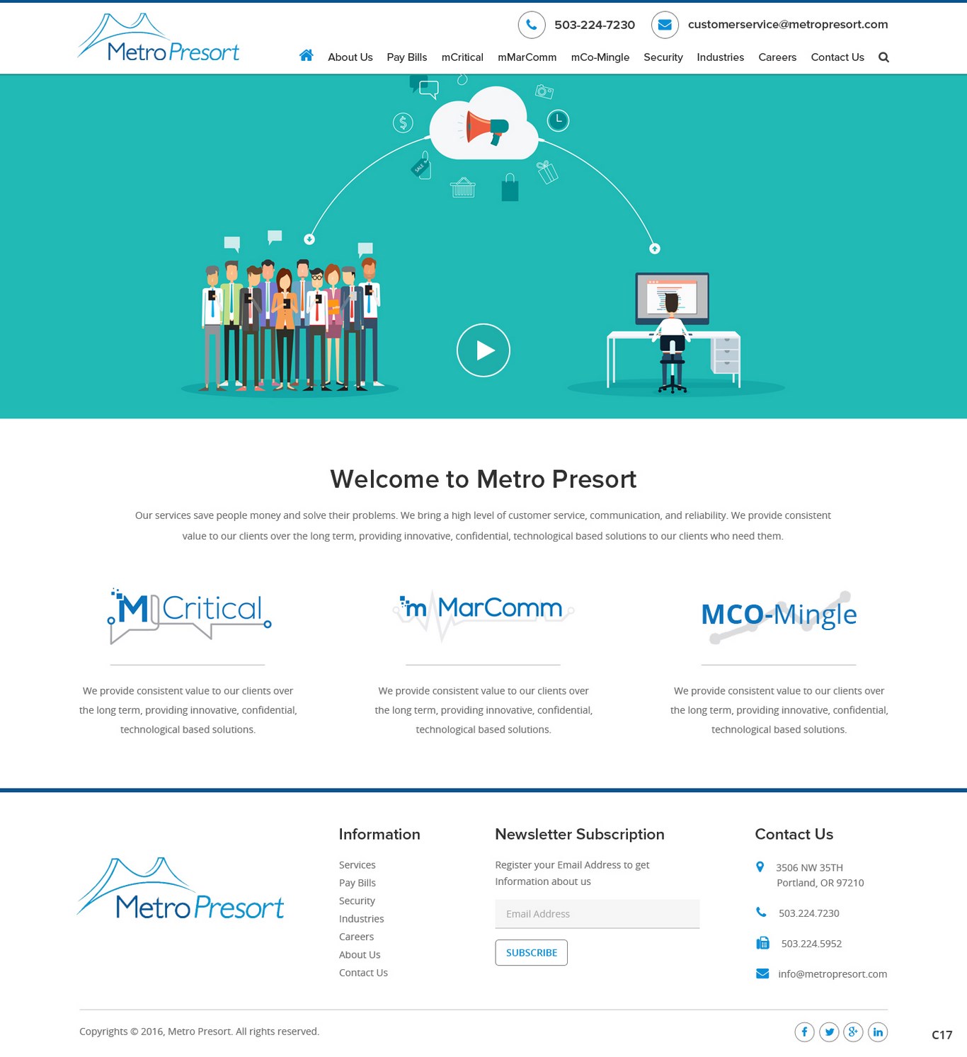 Web-Design von pb für Metro Presort | Design #12848241