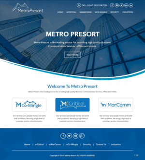 Web Design par pb pour Metro Presort | Design : #12848269