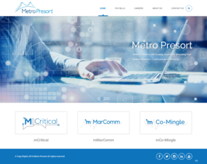 Web Design par pb pour Metro Presort | Design : #12848271