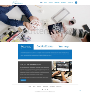Web Design par pb pour Metro Presort | Design : #12848281
