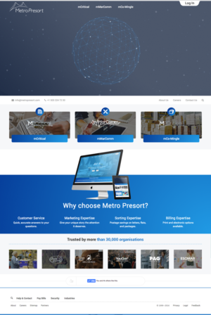 Web Design par cCopilot pour Metro Presort | Design : #12905172
