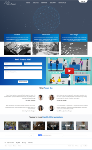 Web Design par cCopilot pour Metro Presort | Design : #12905310