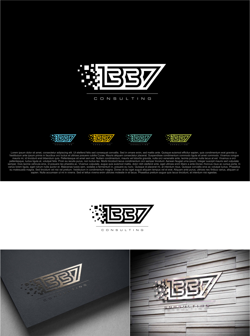 Logo Design by artswolf for 1337 Consulting | Design #13043371