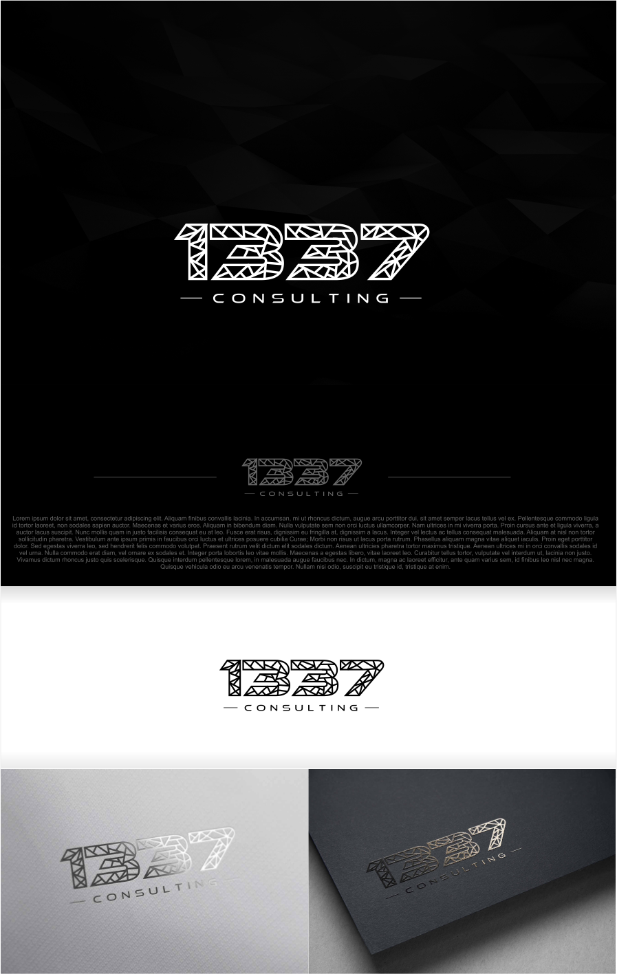 Diseño de Logo por artswolf para 1337 Consulting | Diseño #13048585