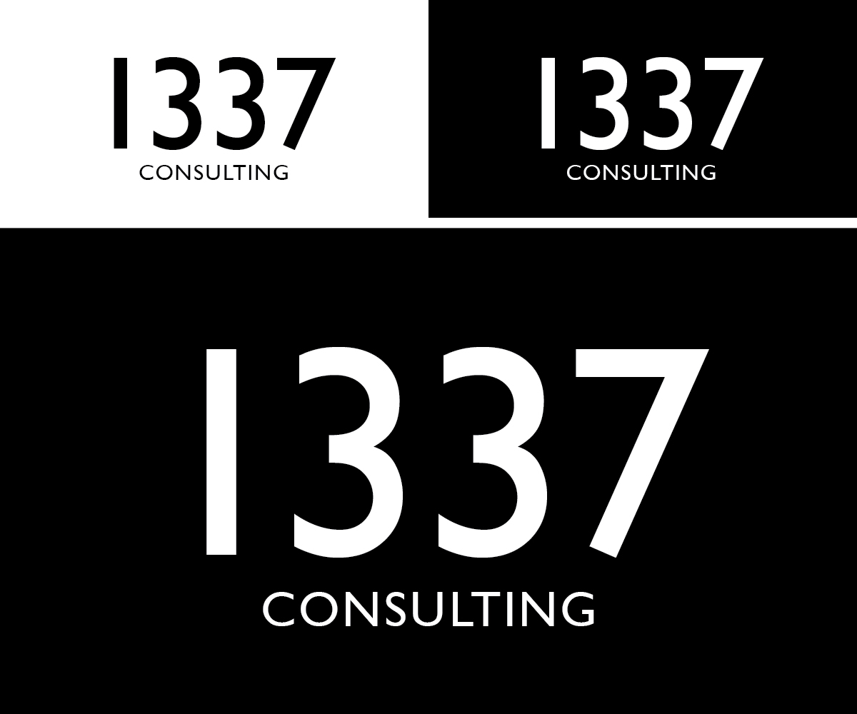 Logo Design by BrandonMason for 1337 Consulting | Design #12981413