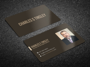 Design de Carte de Visite par snowymasterdesigns pour Charles S Tinsley  | Design : #12851421