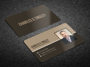 Business Card Design by snowymasterdesigns for Charles S Tinsley  | Design: #12851422