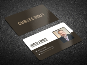 Business Card Design by snowymasterdesigns for Charles S Tinsley  | Design: #12851425