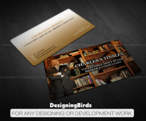 Business Card Design by Designing Birds for Charles S Tinsley  | Design: #12851943