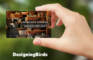 Business Card Design by Designing Birds for Charles S Tinsley  | Design: #12862369
