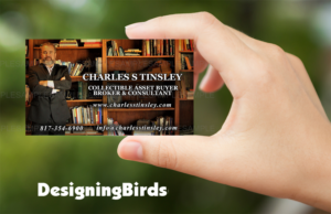 Business Card Design by Designing Birds for Charles S Tinsley  | Design: #12862382