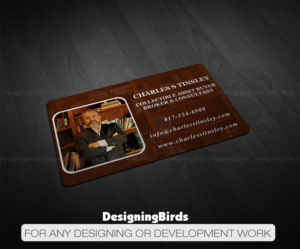 Business Card Design by Designing Birds for Charles S Tinsley  | Design: #12864160
