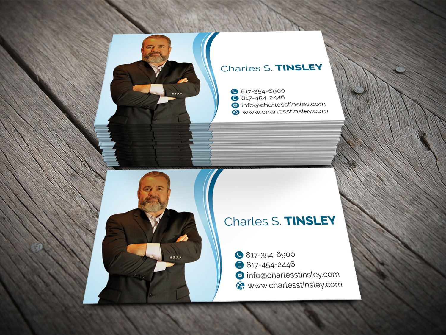Design de Carte de Visite par alhemique1 pour Charles S Tinsley  | Design #12852503