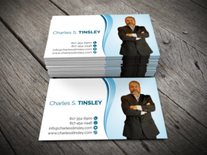 Business Card Design by alhemique1 for Charles S Tinsley  | Design: #12852504
