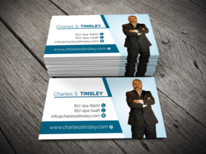 Design de Carte de Visite par alhemique1 pour Charles S Tinsley  | Design : #12852505
